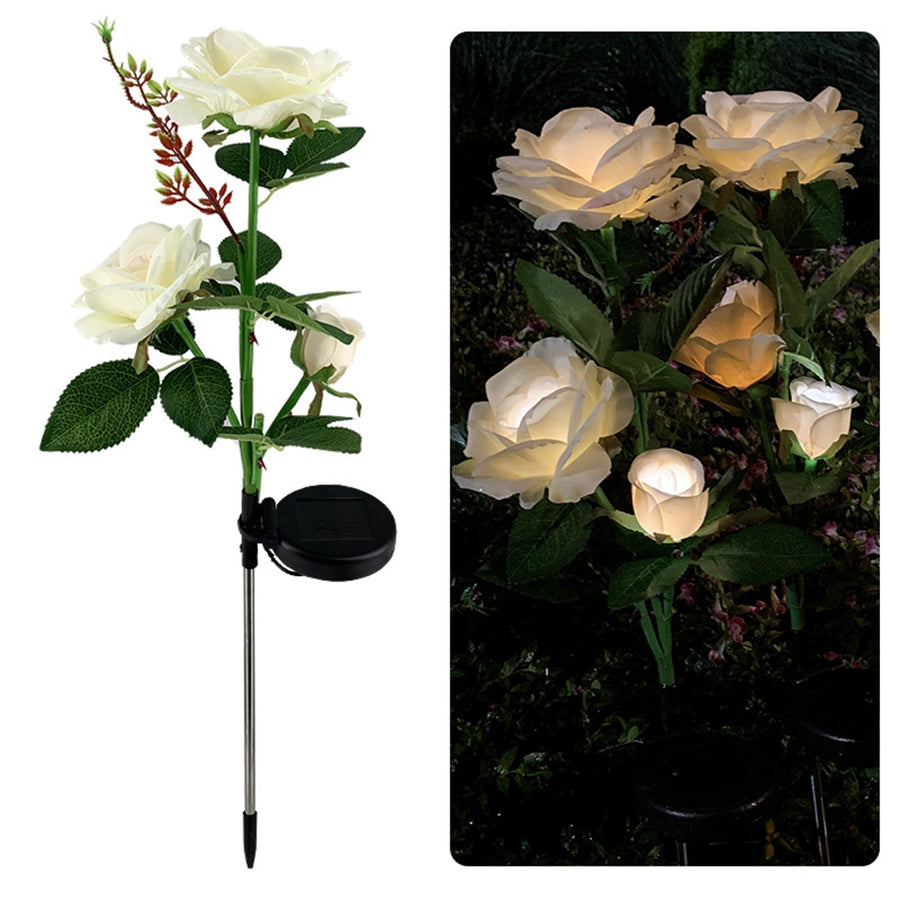 LED Solar Rose Decorative Light - Image 4