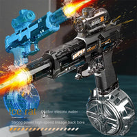 Electric Flame Effect Water Spray Blaster Toy Gun - Image 2