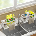 Easy Smart Sliding Rack Sink Organizer