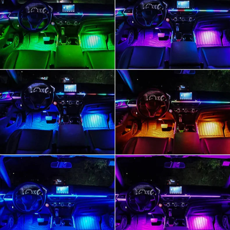 Bluetooth RGB Symphony Car Ambient Light Kit - Image 5
