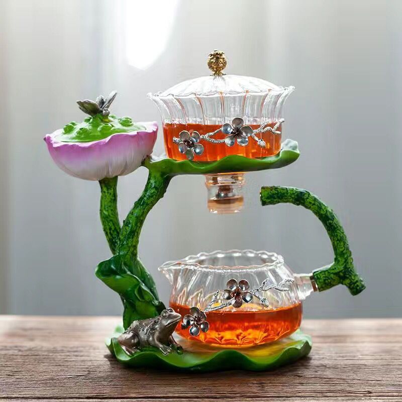 Mystic Lotus Incense Teapot - Image 4