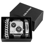 Ultimate Time Keeper Square Watch Gift Set