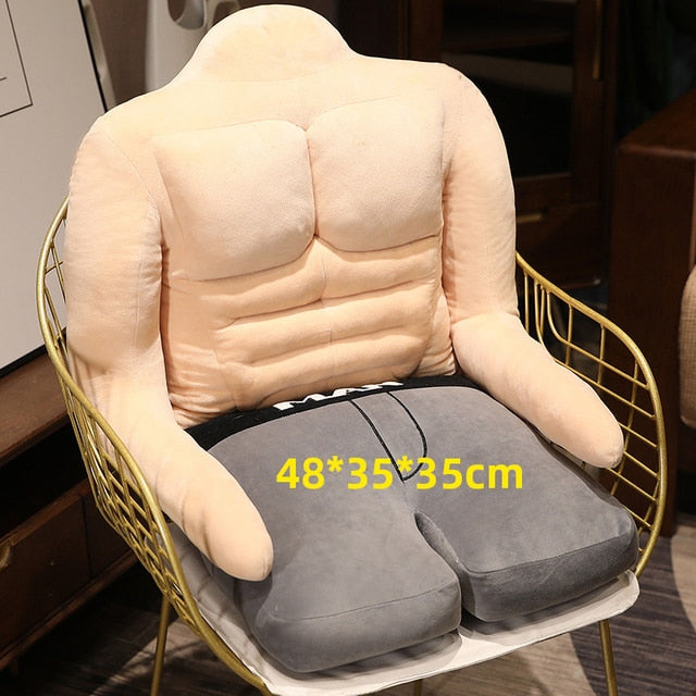Muscle Man Strong Cuddly Body Pillow Cushion - Image 13