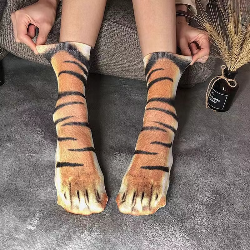 Hyper Realistic Animal Ankle Wear Socks - Image 1