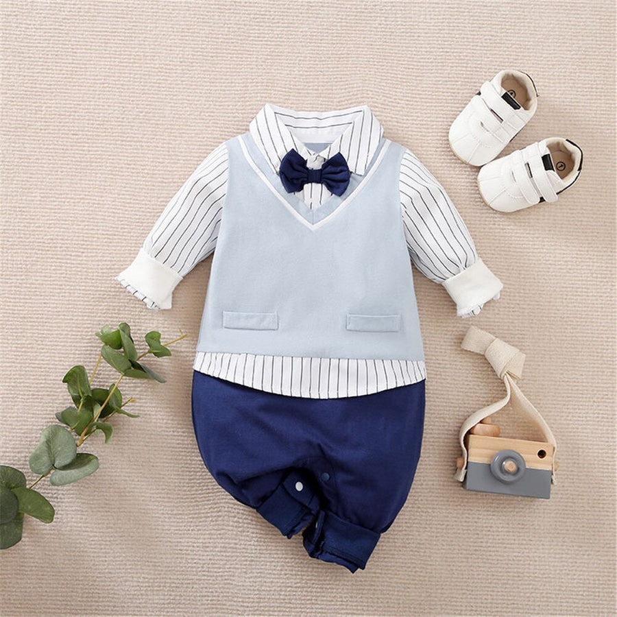 Newborn Baby Gentleman Jumpsuit - Image 25