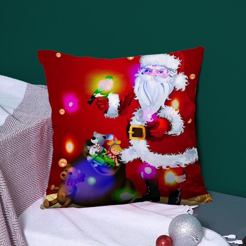Christmas Series LED Pillow Case - Image 24