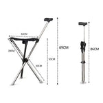 Travel Lift Ultra-Light Foldable Walking Support Stick