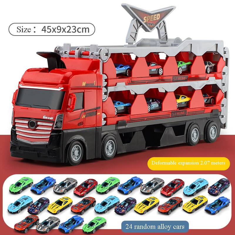 Giant Folding Truck Catapult Race Track - Image 6