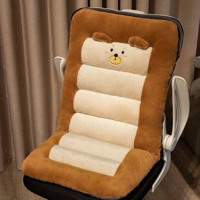 Plush Nest Back Cushion Seat Support Pad - Image 7