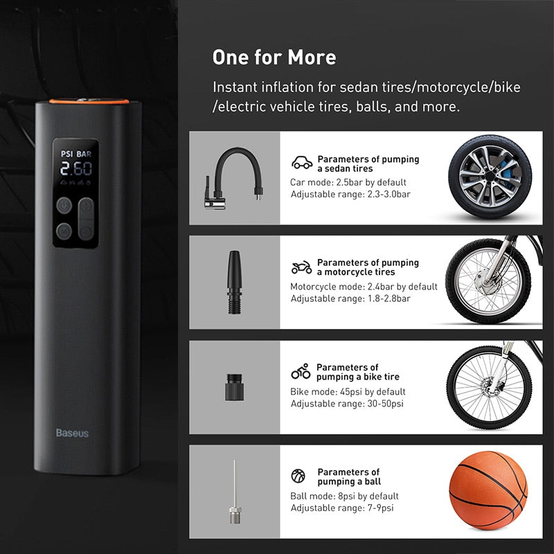 Air Blast Digital Portable Tire Inflator - Image 5