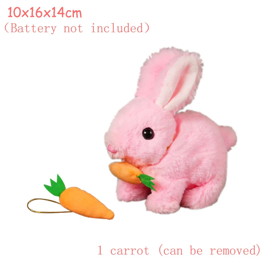 Carrot Munching Interactive Bunny Plush Toy - Image 6