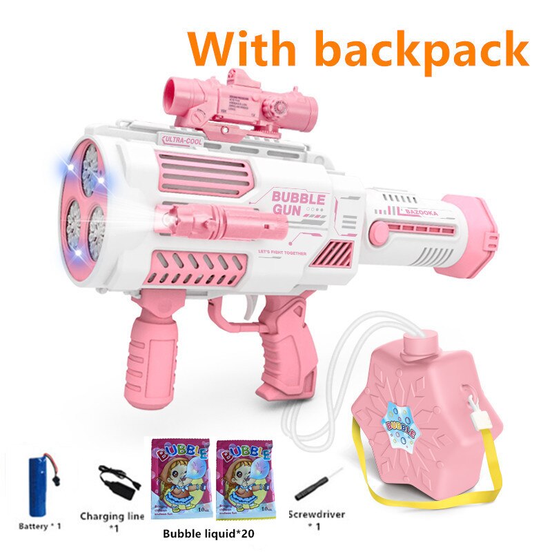 Galaxy Pack Large Capacity Bubble Gun Light - Image 3