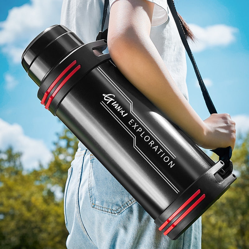 Giant Drink Stainless Steel Thermos Bottle