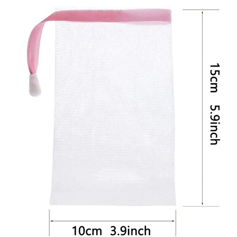 10Pcs Hangable Soap Organizer Mesh Bag - Image 8