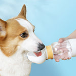 2in1 Smart Pet Portable Water Bottle Feeder