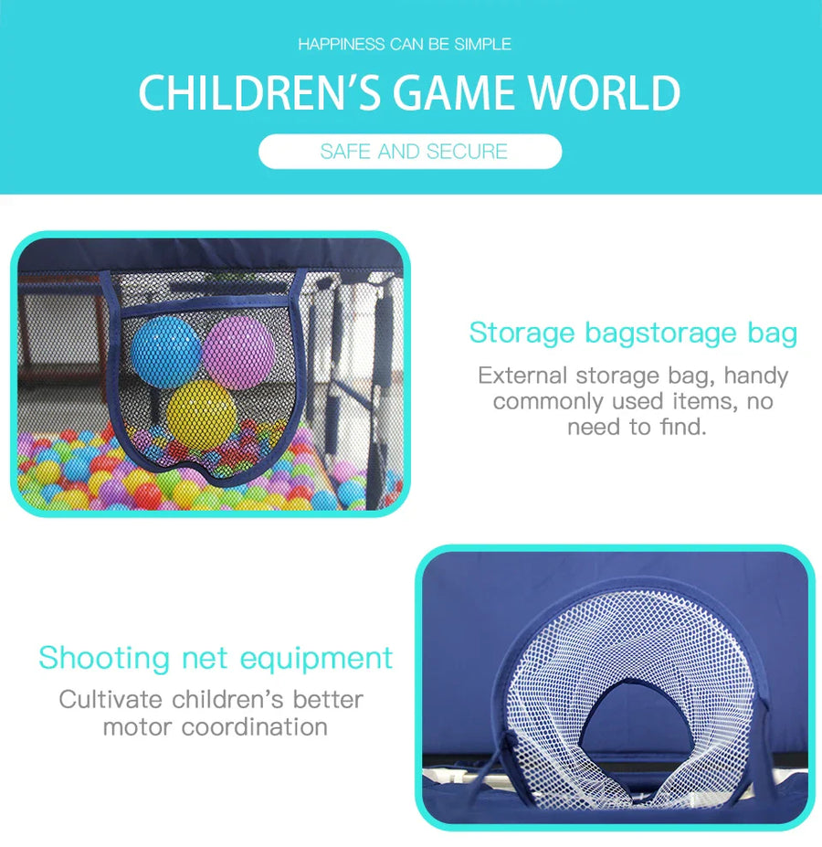 Safe Indoor Baby Adventure Zone Playground - Image 3