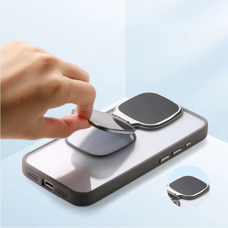 Ultra Lens Protection Acrylic iPhone Case Stand - Image 1