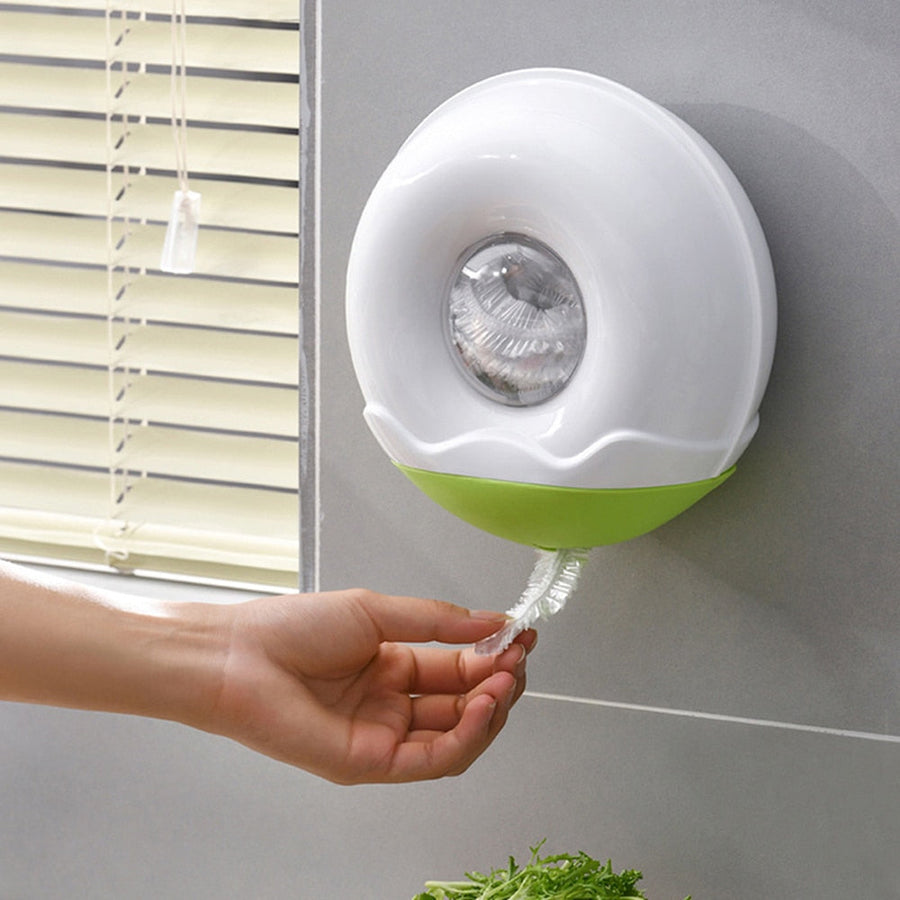 Self-Adhesive Plastic Bag Storage Dispenser - Image 0