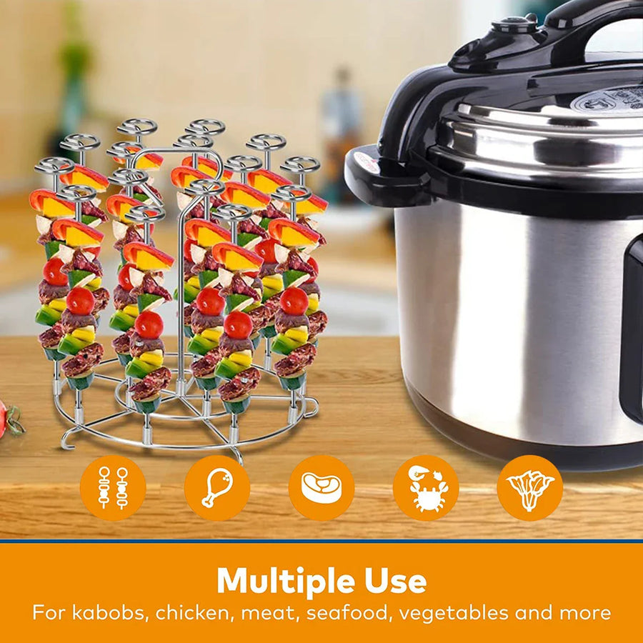 Air Fryer Vertical Kebab Maker Stand - Image 3
