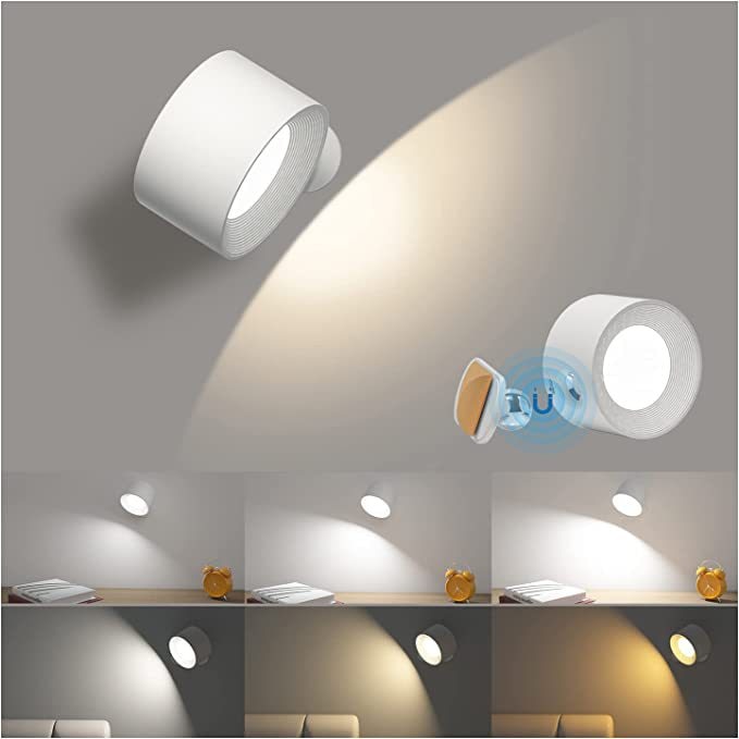 Eco Glow Rechargeable Wall Lamp