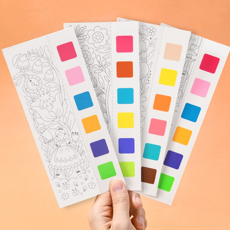 Watercolor Kids Book Paint Set