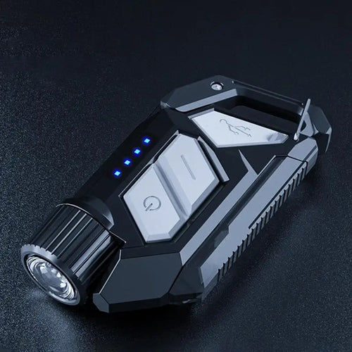 Rechargeable Lightweight LED EDC Camping Keyring Light - Image 0