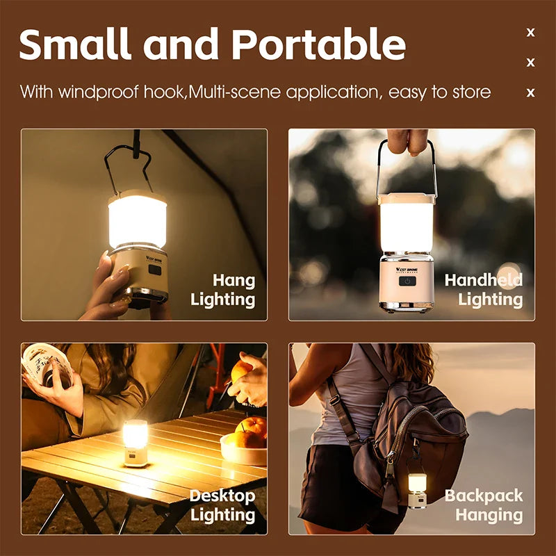 Compact Hanging Mosquito Repellent Outdoor Lamp - Image 1