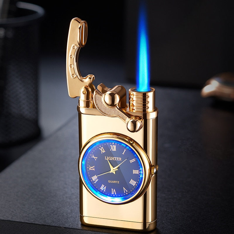 2in1 Elegant Windproof Lighter Watch