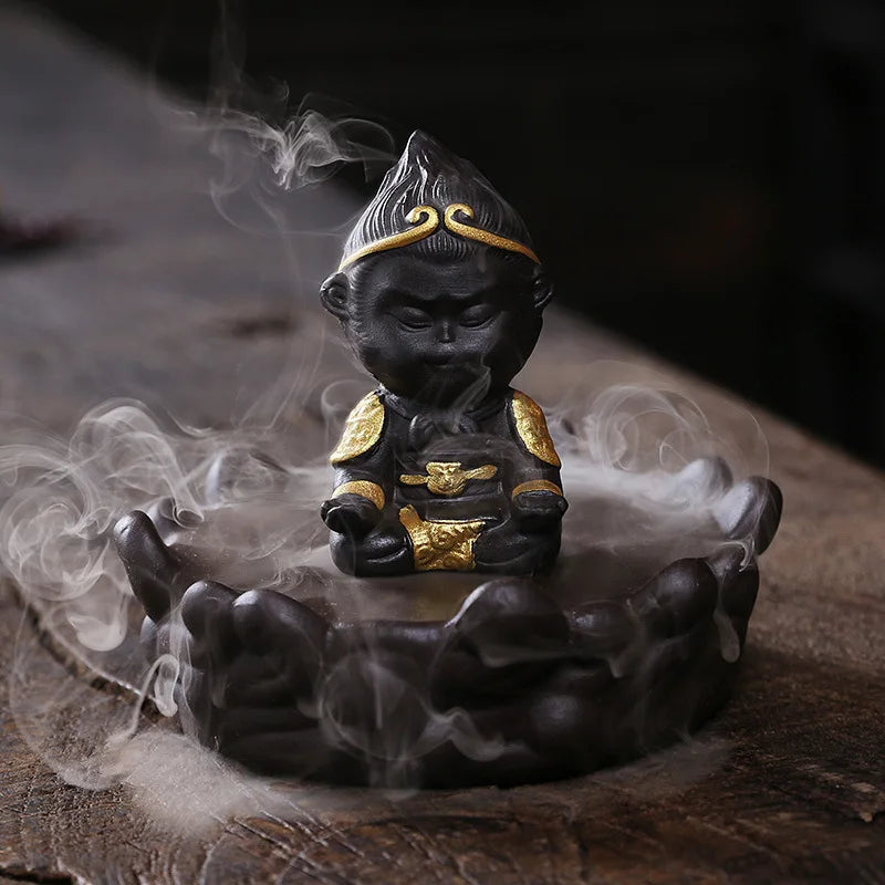 Zen Serenity Smoke Meditation Waterfall Burner - Image 3