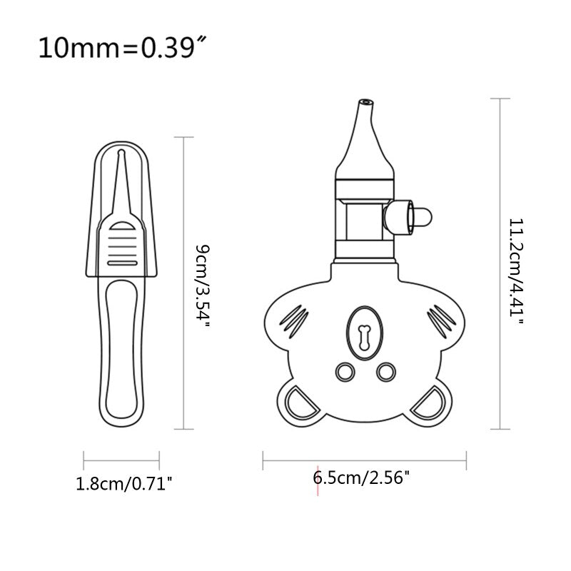 Newborn Baby Easy Breathe Nose Vacuum Cleaner - Image 4