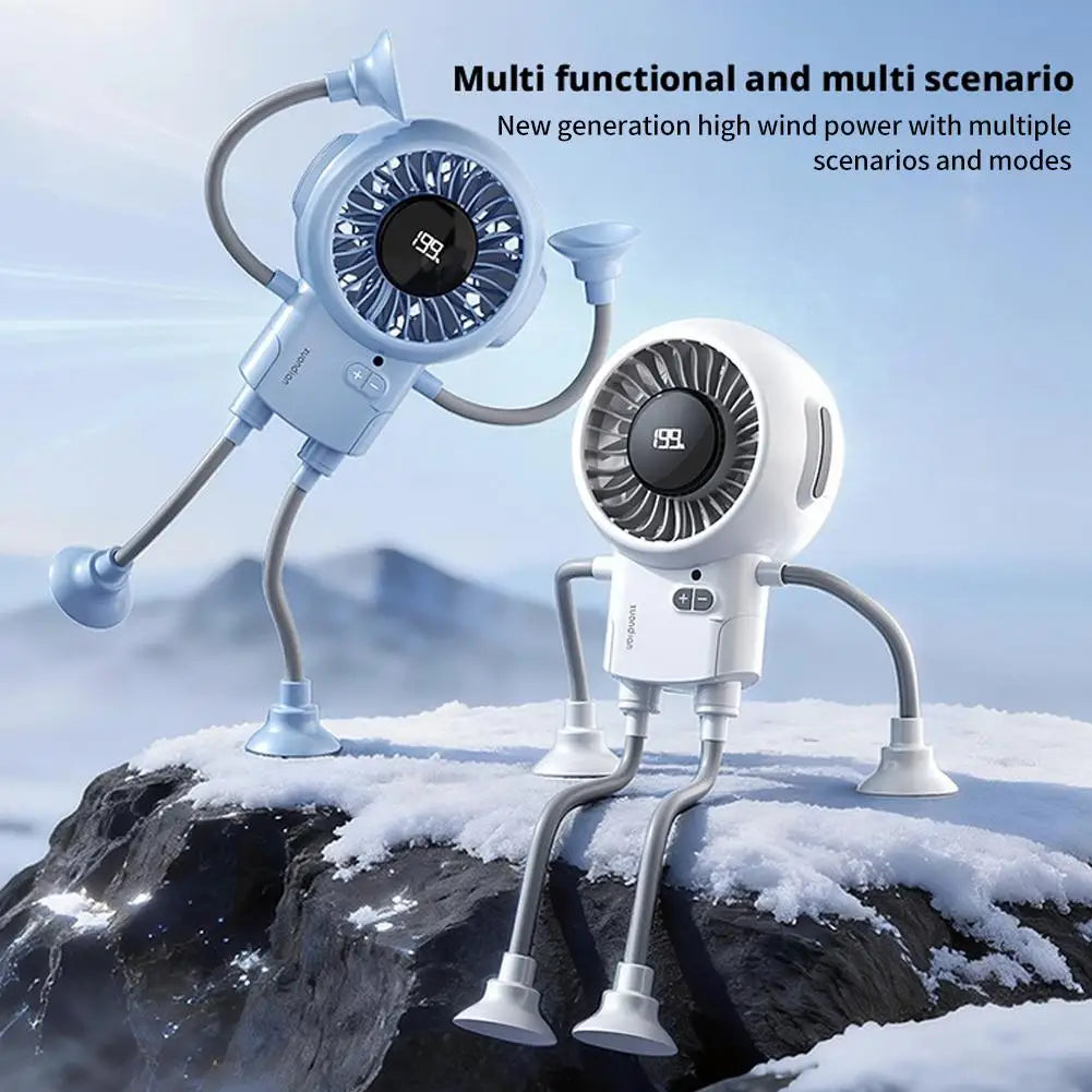 Flexible Arm Adjustable Powerful Cooling Fan - Image 2