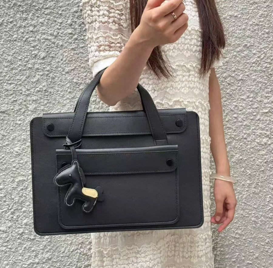 Original Black A variant with horse charm