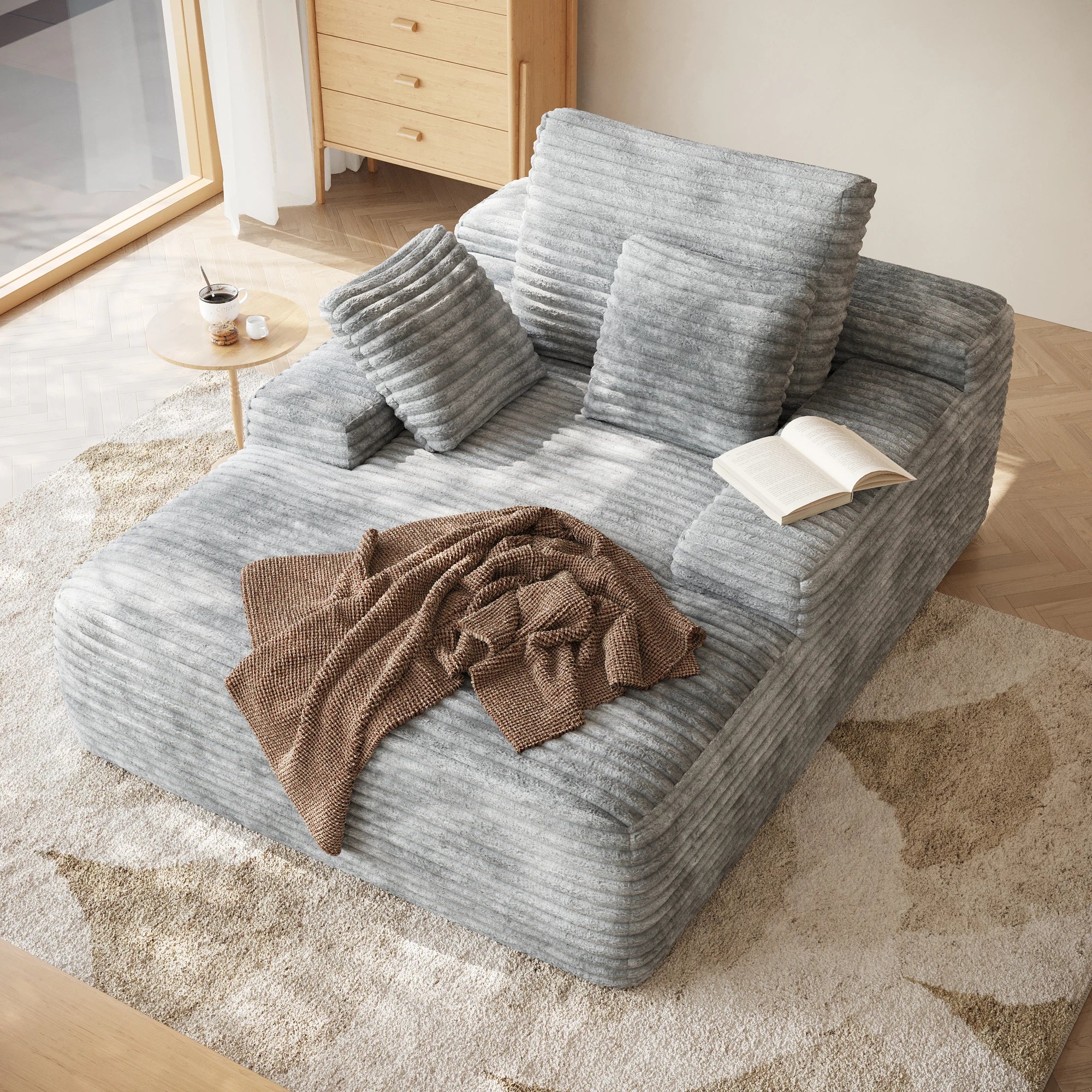 Cloud Feel Floor Sleeping Lounge Sofa - Image 5