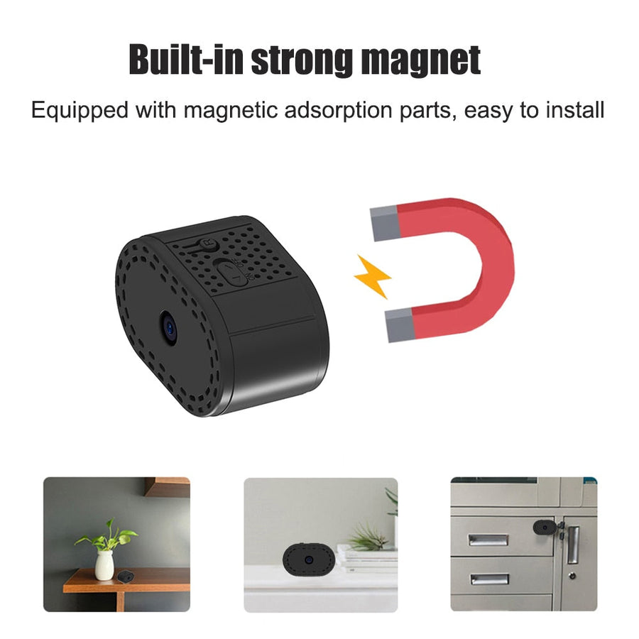 Magnetic Day Night Mini Wireless Cam IP Recorder - Image 5