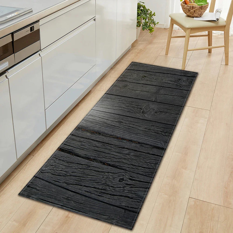 Vintage Wood Look Non-slip Cute Rugs - Image 10