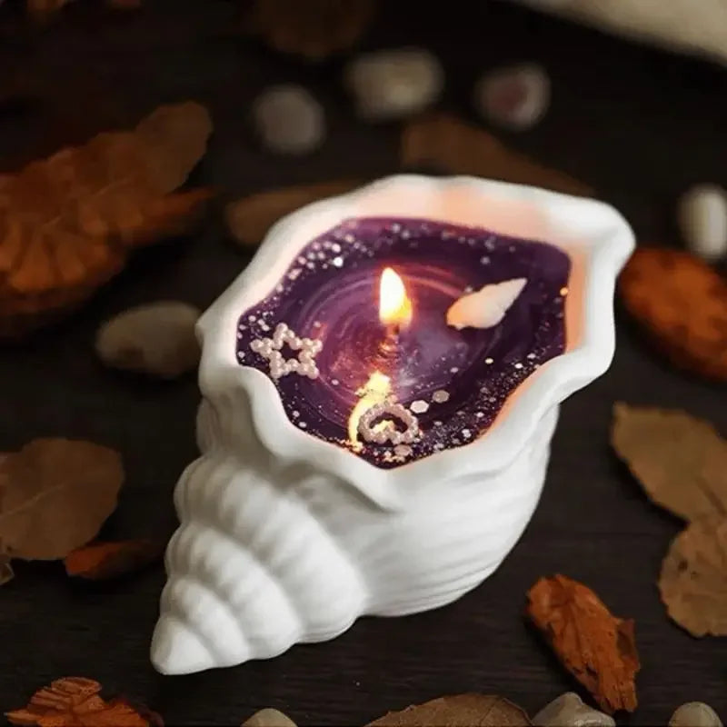 Handmade Sea Shell Starfish Aromatherapy Candle - Image 4