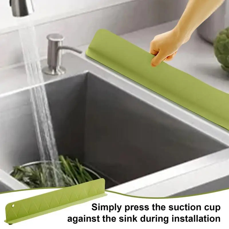 Reusable Silicone Splash Prevent Sink Guard Pad - Image 7