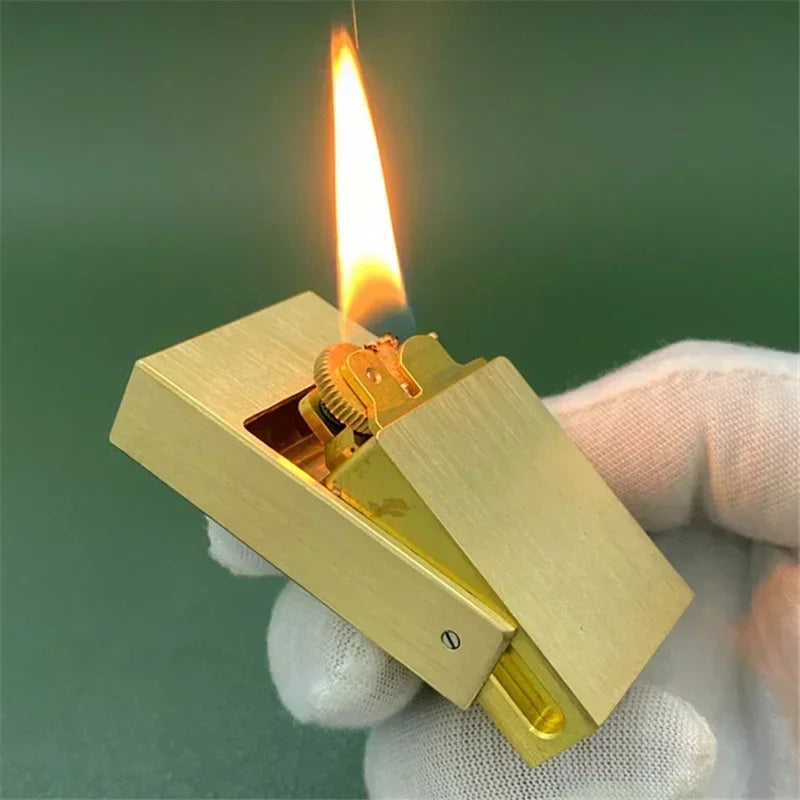 Timeless Brass Matchbox Handmade Kerosene Lighter