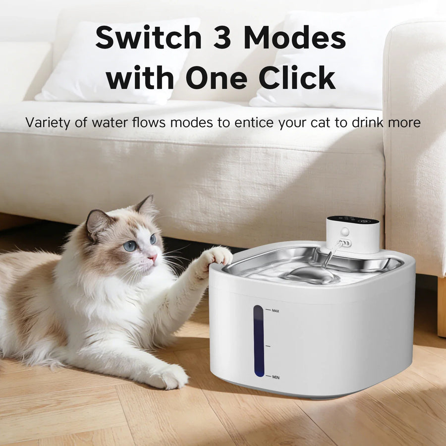 Wake & Flow Wireless Cat Water Fountain