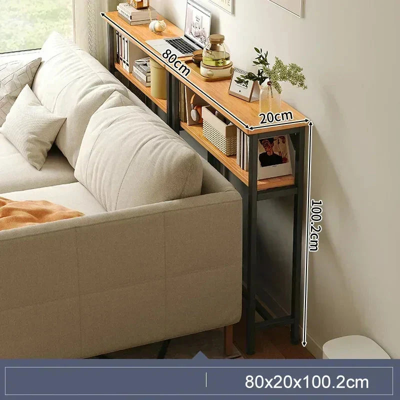 Sofa Gap Table Narrow Modern Space-Saving Table - Image 19