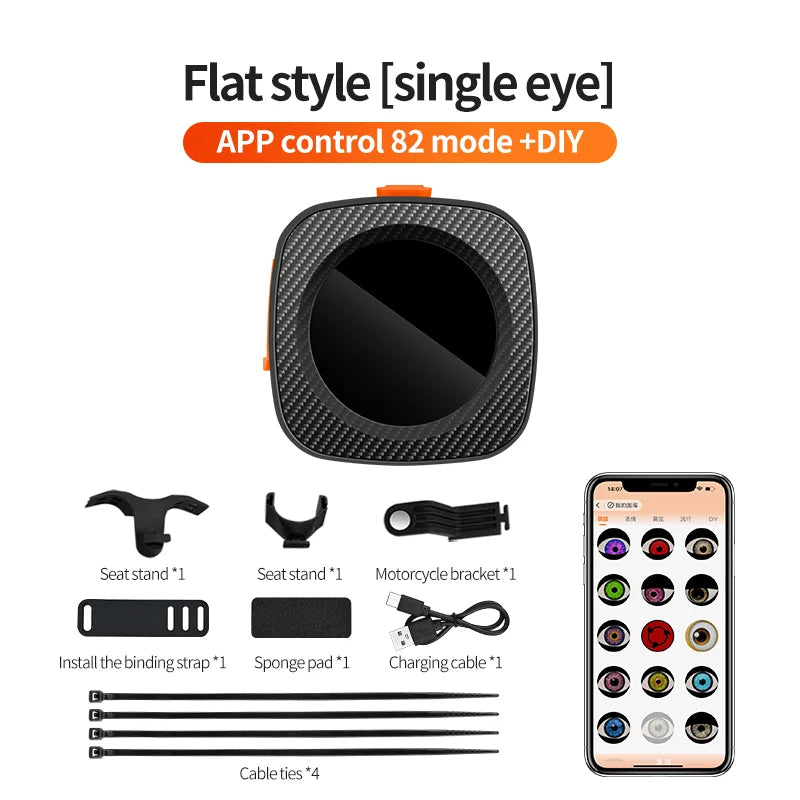 Scary Eyes Night Guardian Waterproof Bicycle Tail Light - Image 6