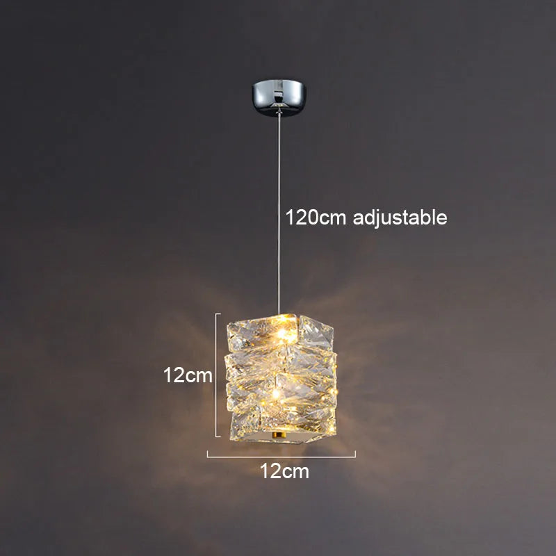 Crystal Frost Chandelier Lamp - Image 8