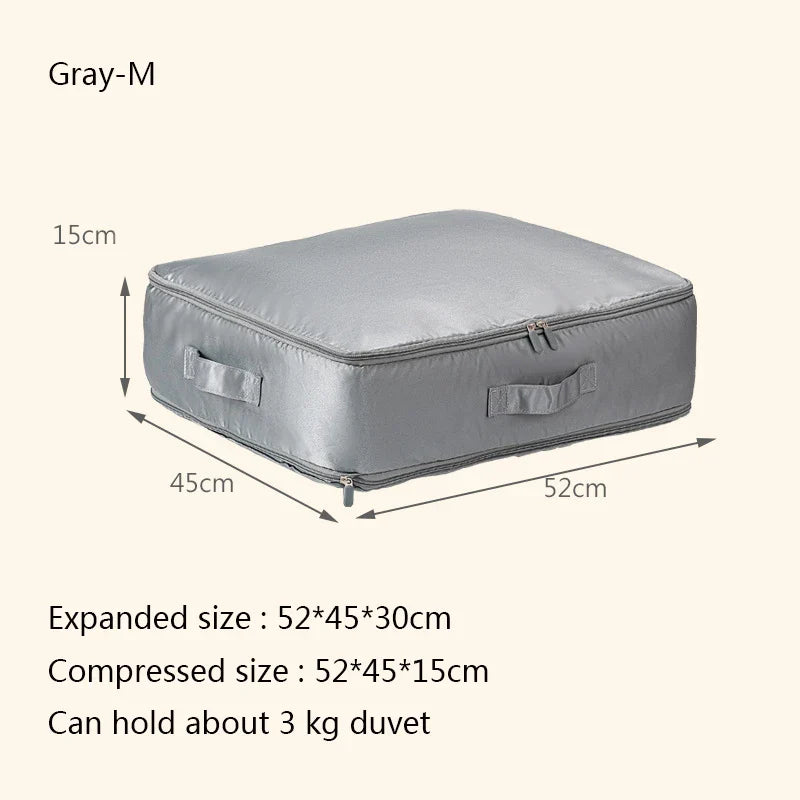 Space Saver Compression Duvet Organizer Bag