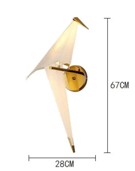 Origami Bird Decorative Chandelier Lamp - Image 7