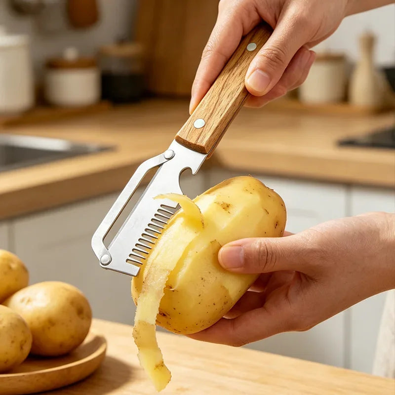 Slice Craft Wooden Peeler - Image 6