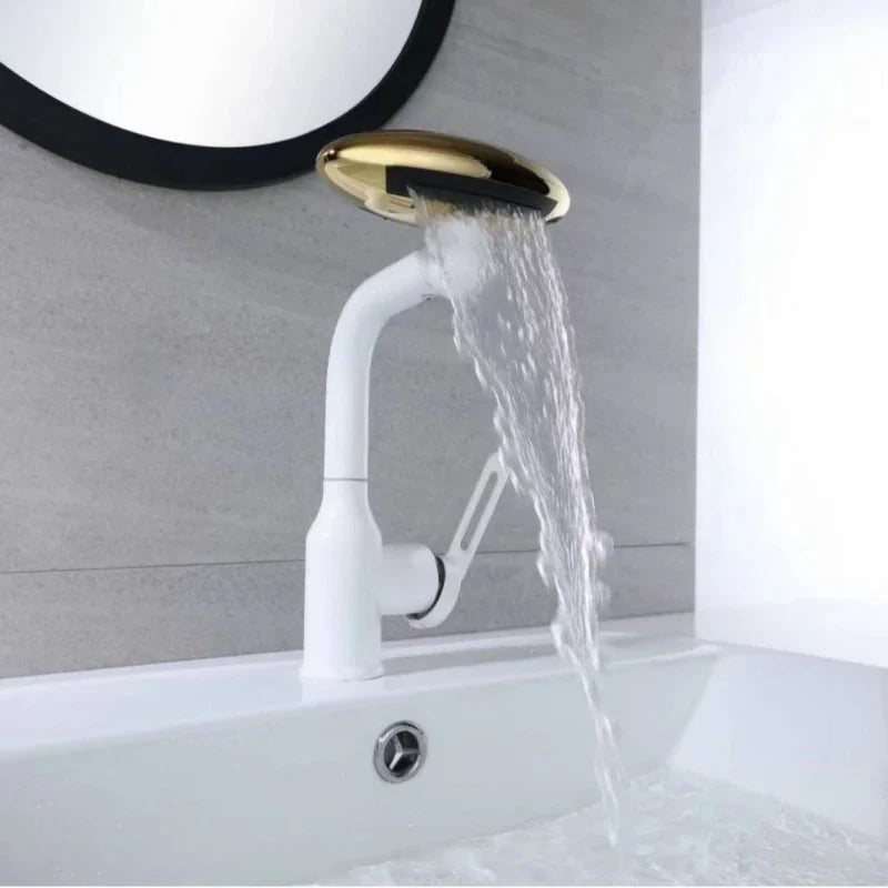 Multifunctional Waterfall Rotating Nordic Basin Faucet - Image 1