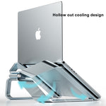 AdjustableErgonomic Aluminum Laptop Stand