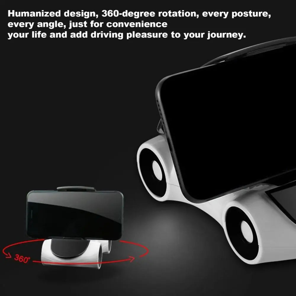 Futuristic Car Rotating Phone Holder Stand