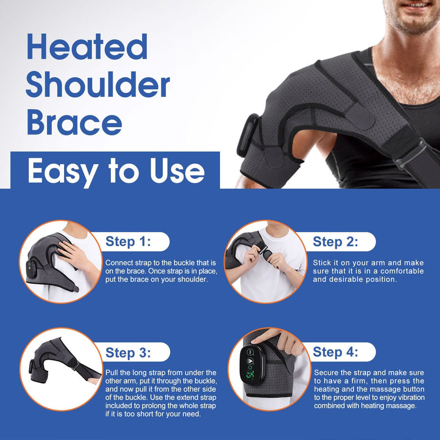 Electric Heated Shoulder Massager - Image 3