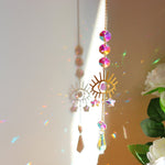 Dream Combo Symphony Crystal Wind Chime Moon Sun Catcher